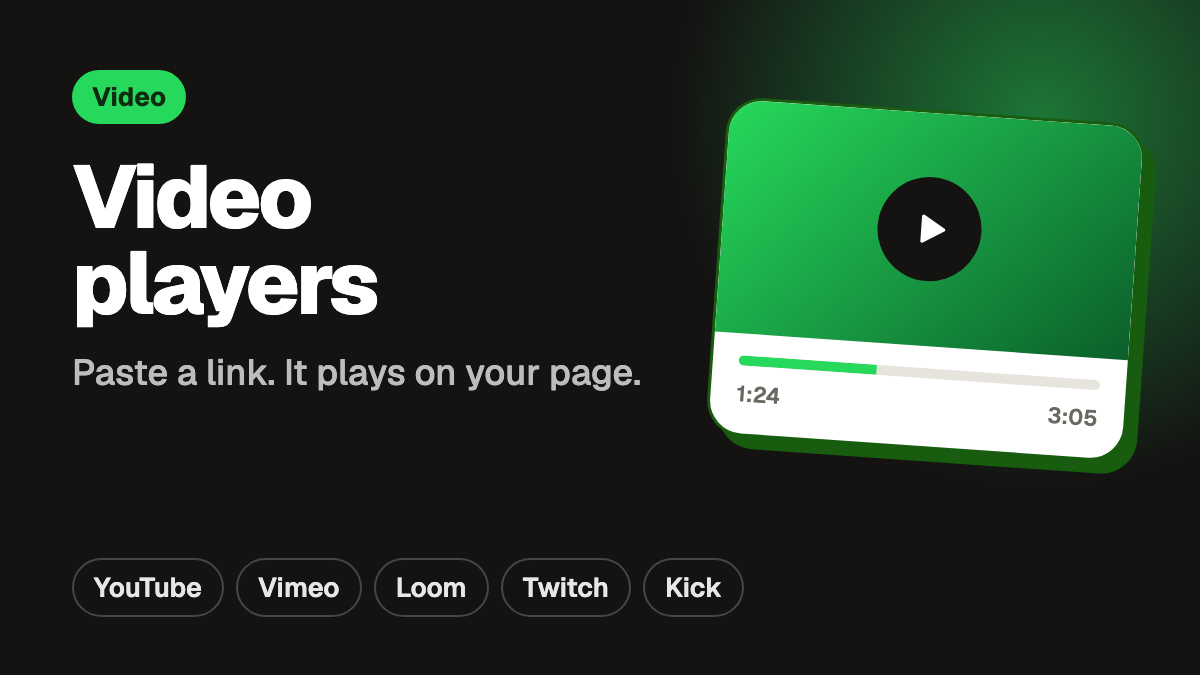 Video players